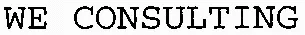 We Consulting est une marque déposée par WE
