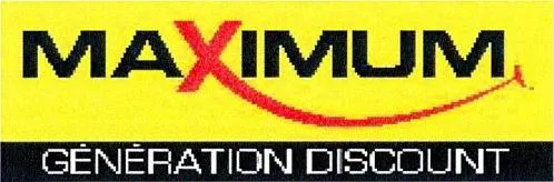Maximum Génération Discount est une marque déposée par MAXIMUM AUTOS