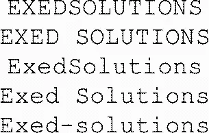 Exedsolutions Exed Solutions Exedsolutions Exed Solutions Exed-Solutions est une marque déposée par LEARN ADVISER