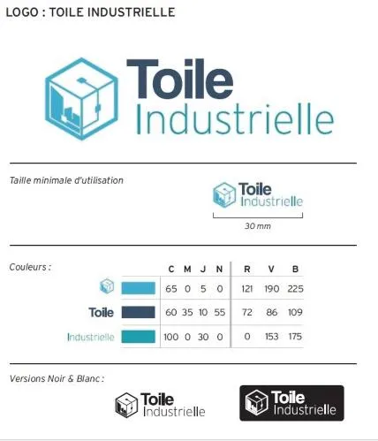 Toile Industrielle est une marque déposée par AGCE URB DEV REGION FLANDRE DUNKERQUE (AGUR)