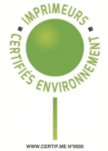 Imprimeurs Certifies Environnement Www.certif.me N.0000 est une marque déposée par CERTIF ME
