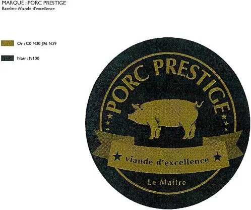 Porc Prestige Viande D'excellence est une marque déposée par LE MAITRE DAVID