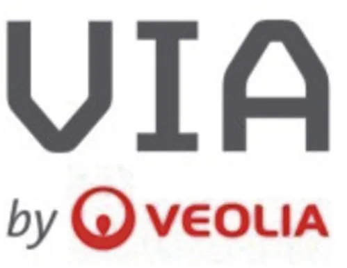 Via By Veolia est une marque déposée par VEOLIA ENVIRONNEMENT