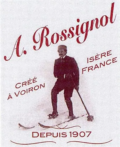 A. Rossignol Crée À Voiron Isère France Depuis 1907 est une marque déposée par SKIS ROSSIGNOL - CLUB ROSSIGNOL