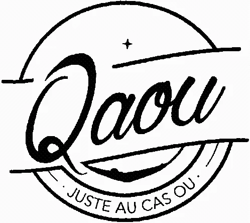 Qaou Juste Au Cas Ou est une marque déposée par COMPTOIR MAILLES & ARCHITECTURE