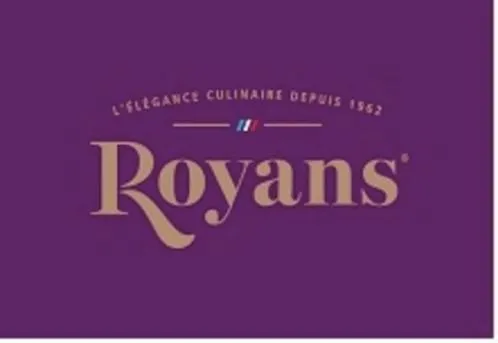 Royans L Elegance Culinaire Depuis 1962 est une marque déposée par SAINT JEAN (RAVIOLES ROYANS - RAVIOLE ST JEAN ROYANS)