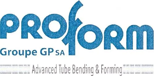 Proform Groupe Gp Sa Advanced Tube Bending & Forming est une marque déposée par PROFORM