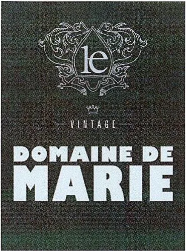 Le Domaine De Marie Vintage est une marque déposée par GROUPE SIBUET