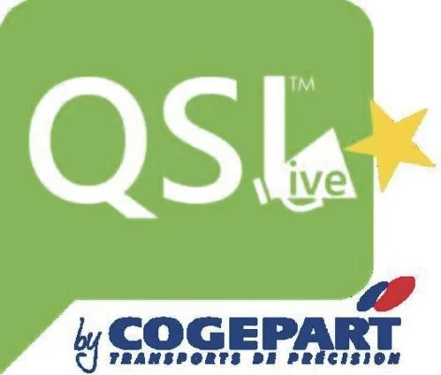 Qs Live By Cogepart Transports De Precision est une marque déposée par COGEPART GROUPE