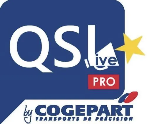 Qs Live Pro By Cogepart Transports De Precision est une marque déposée par COGEPART GROUPE