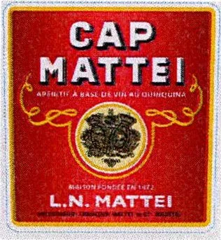 Cap Mattei L.n. Mattei est une marque déposée par DISTILLERIE .L.N. MATTEI (SOVICAP)