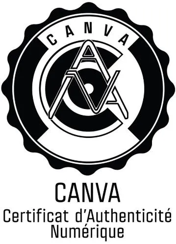 Canva Certificat D Authenticite Numerique est une marque déposée par ONE-OFF
