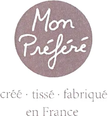 Mon Préféré Créé • Tissé • Fabriqué En France est une marque déposée par MONPREFERE.COM (MON PREFERE.COM)