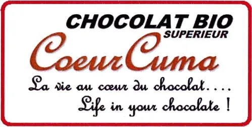 Chocolat Bio Superieur Coeurcuma La Vie Au Coeur Du Chocolat… Life In Your Chocolate! est une marque déposée par BENJOINS DISTRIBUTION (BENDIS)