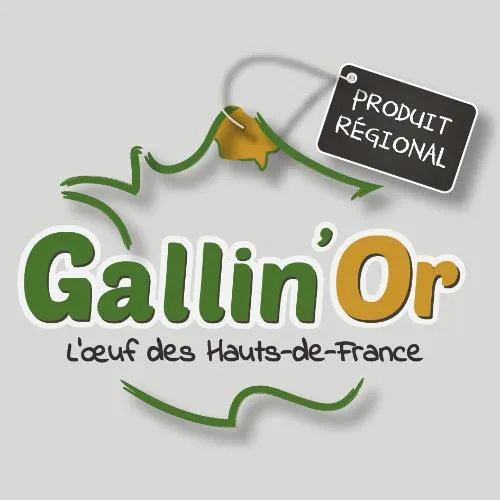 Gallin Or L Oeuf Des Hauts-De-France Produit Regional est une marque déposée par GALLINE FRAIS