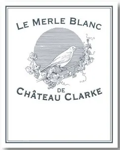 Le Merle Blanc Chateau De Clarke est une marque déposée par EXPLOIT VINICOLE EDMOND ROTHSCHILD (EVER)