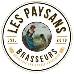 Les Paysans Brasseurs Est. 2018 Brasserie Artisanale Francaise est une marque déposée par STEP ONE GROUP