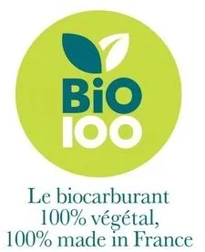 Bio 100 Le Biocarburant 100% Végétal, 100% Made In France est une marque déposée par SAIPOL