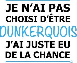 Je N'ai Pas Choisi D'être Dunkerquois J'ai Juste Eu De La Chance est une marque déposée par IMPORT4U