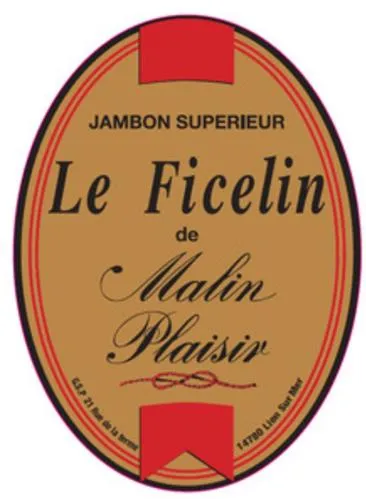 Jambon Superieur Le Ficelin De Malin Plaisir est une marque déposée par GROUPE SAVEUR ET PASSION (GSP)