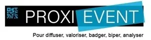 Proxi Event Pour Diffuser, Valoriser, Badger, Biper, Analyser est une marque déposée par PROXIMITE CLIENT