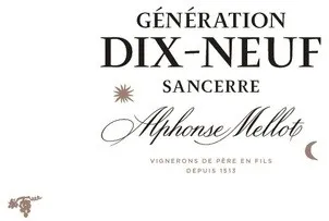 Generation Dix-Neuf Alphonse Mellots Vigneros De Pere En Fils est une marque déposée par LES VINS ALPHONSE MELLOT