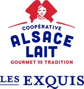 Cooperative Alsace Lait Gourmet De Tradition Les Exquis est une marque déposée par LAITERIE COOPERAT ALSACIENNE ALSACE LAIT (ALSACE LAIT)