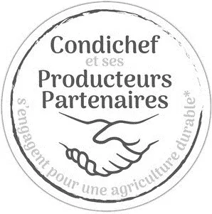 Condichef Et Ses Producteurs Partenaires S'engagent Pour Une Agriculture Durable* est une marque déposée par CONDIFRESH SAS