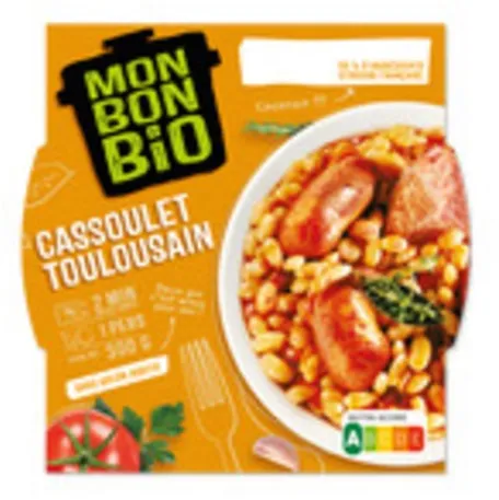 Mon Bon Bio Cassoulet Toulousain est une marque déposée par CONSERVERIE DU LANGUEDOC