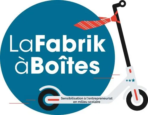 La Fabrik À Boîtes Sensibilisation À L'entrepreneuriat En Milieu Scolaire est une marque déposée par BGE PICARDIE SCIC SAS A CAPITAL VARIABLE
