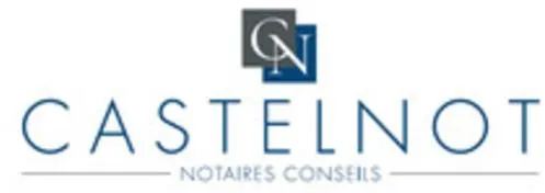 Cn Castelnot Notaires Conseils est une marque déposée par PASCAL FAURE, MATTHIEU VIDECOQ, ANNE-LAURE EYRAUD, AISLINE WINGHART-GIRON ET ERIC HUVELIN NOTAIRES ASSOCIESNOTAIRES ASSO