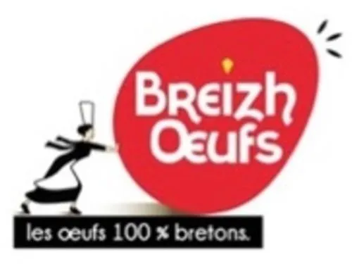 Breizh Oeufs Les Oeufs 100% Bretons est une marque déposée par ETABLISSEMENTS LE GAL