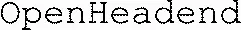 Openheadend est une marque déposée par OPENHEADEND