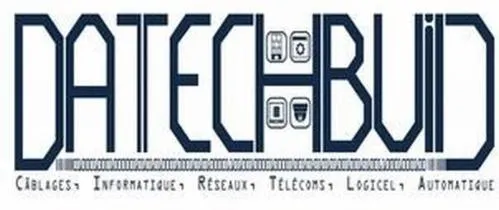 Datechbuild Câblages Informatique Réseau Télécom Logiciel Automatique est une marque déposée par DATECHBUILD