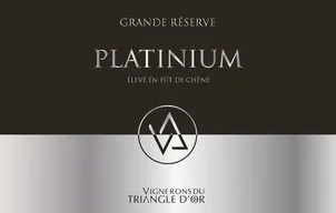 Platinium Grande Reserve Vignerons Du Triangle D'or est une marque déposée par VIGNERONS DU TRIANGLE D'OR