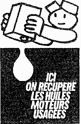 Ici On Recupere Les Huiles Moteurs Usagees est une marque déposée par MANERGO