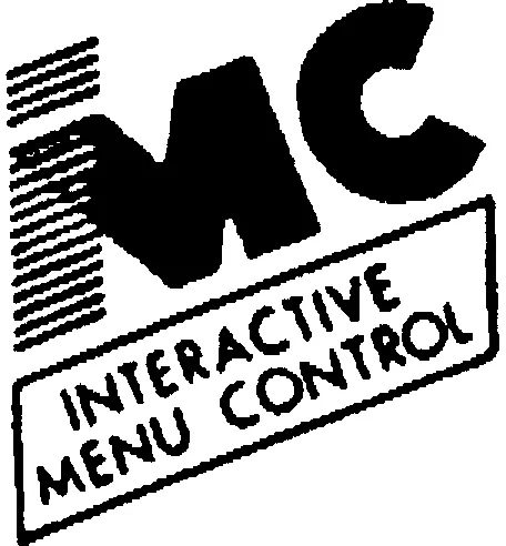 Imc International Menu Control est une marque déposée par THOMSON SALES EUROPE