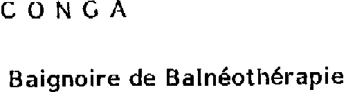 Conga Baignoire De Balneotherapie est une marque déposée par TECHNIQUES ET SYSTEMES ELABORES (TSE)