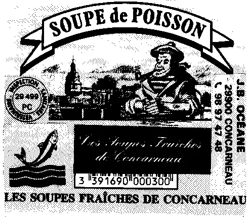 Les Soupes Fraiches De Concarneau est une marque déposée par JB OCEANE