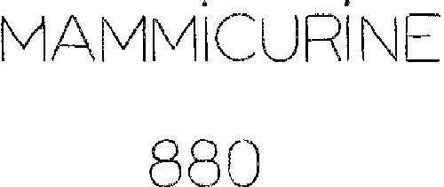 Mammicurine 880 est une marque déposée par B O N A P P (ELEVAGE PLUS EQUIN)