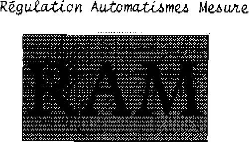 Regulation Automatismes Mesure Ram est une marque déposée par SONEPAR SUD-EST (S.S.E.)