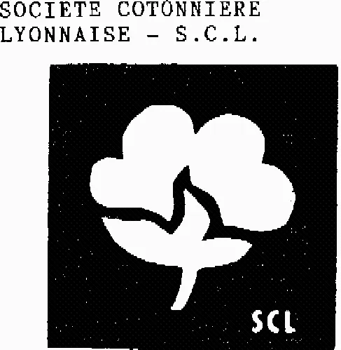 Scl Societe Cotonniere Lyonnaise - S.c.l. est une marque déposée par SOCIETE COTONNIERE LYONNAISE (SCL)