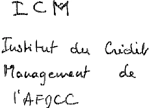 Icm Institut Du Credit Management De L'afdcc est une marque déposée par ASS FR DIRECTEURS CHEFS CREDI (AFDCC)