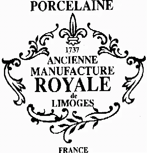 Porcelaine 1737 Ancienne Manufacture Royale De Limoges est une marque déposée par BERNARDAUD (PORCELAINES BERNARDAUD)