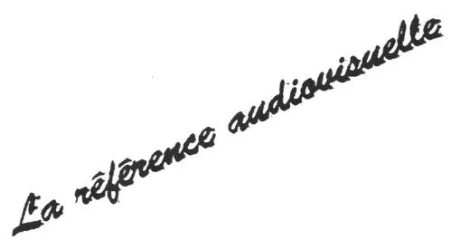 La Reference Audiovisuelle est une marque déposée par COMIL