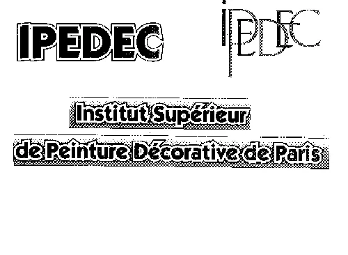 Ipedec Institut Superieur De Peinture Decorative De Paris est une marque déposée par GROUPEMENT DES ENTREPRENEURS SPECIALISES DANS LE TRAITEMENT ET L'EMBELLISSEMENT DES SURFACES (GESTES)