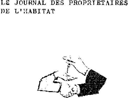 Le Journal Des Proprietaires De L'habitat est une marque déposée par GROUPE EUROPARTNER DEVELOPPEMENT (Orpi Etoile)