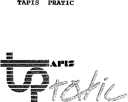 Tp Tapis Pratic est une marque déposée par FONT LY