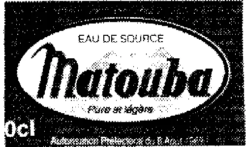 Matouba Pure Et Legere est une marque déposée par MATOUBA SOURCE ROUDELETTE
