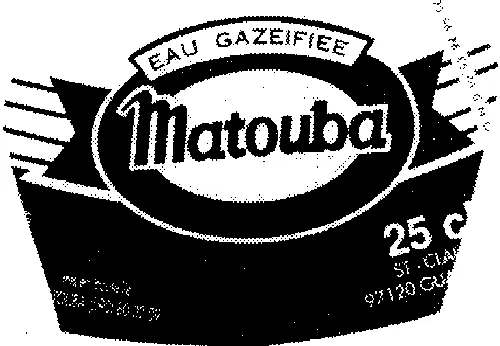 Matouba est une marque déposée par MATOUBA SOURCE ROUDELETTE
